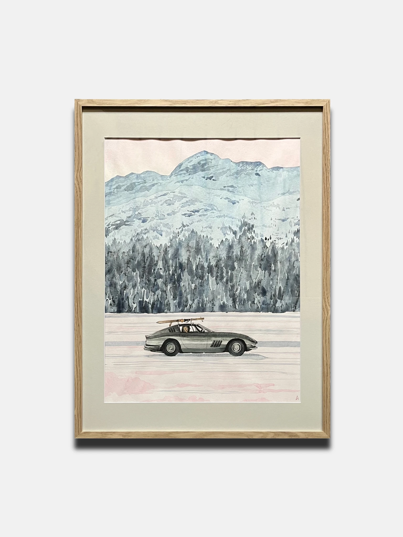 Grey Car - alternate view